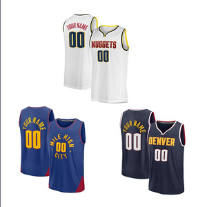 Venta al por mayor NBaing Denver All Players Jersey Venta caliente de alta calidad barato baloncesto americano cosido impreso Jersey ropa deportiva - Product Image 1