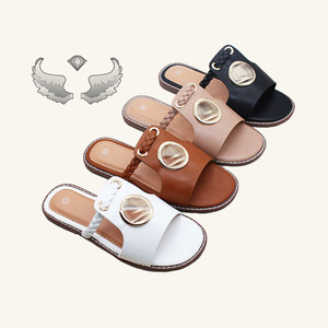 Nuove Ciabatte da <span class=keywords><strong>Donna</strong></span> - Sandali Leggeri, Open Toe, Traforati, da Esterno, Stile Retrò e Casual - Product Image 1