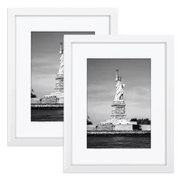 Personalizado barato A1,A2,A3,A4,A5,4x6,5x7,6x8,8x10,11x14,12x16,12x18,16x20,18x24,24x36 negro blanco póster imagen marco de fotos de madera