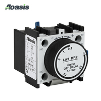 Temporisateur de contacteur AC 30s LA3-DR2, tête de temporisation à air, temporisation de coupure du contacteur AC