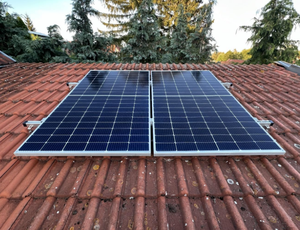 Kit de montage de panneaux solaires pour toiture, fixation de 1 à 4 panneaux pour toit en tuiles, <span class=keywords><strong>support</strong></span> de montage pour mini-centrale électrique - Product Image 5