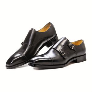 Chaussures habillées Oxford de luxe italiennes à lacets bleues et marron pour l'automne – Légères, antidérapantes, respirantes, pour le travail - Product Image 1
