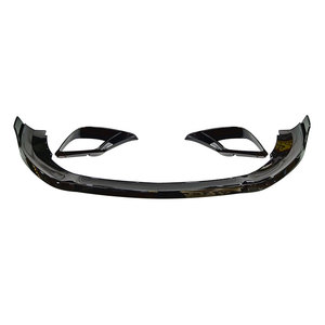 Classe <span class=keywords><strong>S</strong></span> W222 aggiornamento nero BS labbro anteriore per BENZ classe <span class=keywords><strong>S</strong></span> W222 nero AMG Splitter anteriore 2018-2020 - Product Image 1