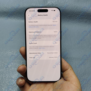 <span class=keywords><strong>iPhone</strong></span> 16 <span class=keywords><strong>Pro</strong></span> Originale Grado A+ Ottime Condizioni Quasi Nuovo OLED 6.3" 3582mAh 48MP Dual SIM Sbloccato CDMA Telefono Cellulare - Product Image 2