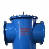 KHD Industrial Cesta Tipo Colador Filtro Válvula DN800 PN10 Recto A través de la cesta Filtro Brida Simplex Cesta Colador