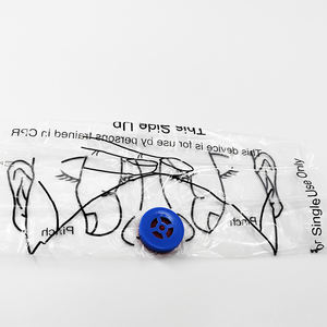 Logo personalizzato usa e getta per scudo viso con tasche personalizzate di emergenza CPR forniture mediche di emergenza - Product Image 3