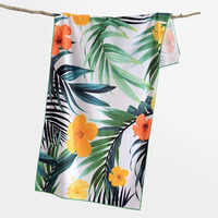 Microfiber Beach Towel for Outdoor Travel Vacation Seaside Portable Printed Quick Drying Beach Towels
