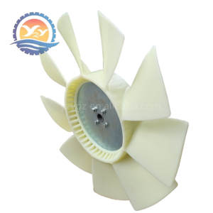 ใบพัดพัดลม DX220-5 DX225-7รถขุดสำหรับ Doosan ใบพัดของพัดลมระบายความร้อนใน DB58 9ใบ - Product Image 3