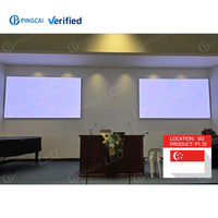 Écran vidéo LED COB P1.25 800 nits, haute fréquence de rafraîchissement 7680 Hz, HDR, raccordement sans soudure à Singapour