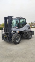 Chariot élévateur tout-terrain puissant 3-7 tonnes, excellent rapport qualité-prix, 4x4, hauteur de levage 3m-7m, diesel, robuste, norme EPA Eur5
