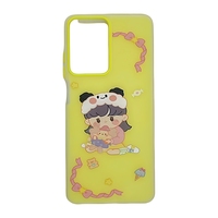 Coques de téléphone portable personnalisables en TPU+PC givré avec design de dessin animé, pour 15 Pro Max, 10 couleurs, antichoc