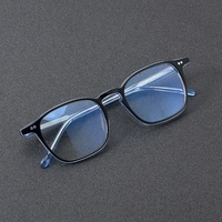 Lunettes de vue en acétate sur mesure, verres transparents de luxe, montures rectangulaires, lunettes optiques, vente en gros