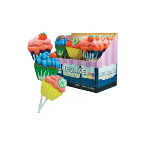 Supermercado Personalizado Lollipops Papelão Contador Display Stand Alta Qualidade Candy Display Box Snack PDQ para Promoção