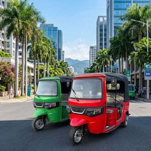 Nouvelle Arrivée 2026 Tricycle Électrique Passager Tuk Tuk Auto Rickshaw Surpuissant (Plus de 1KW, 60V) à Forte Capacité de Montée, <span class=keywords><strong>Taxi</strong></span> Fermé - Product Image 2