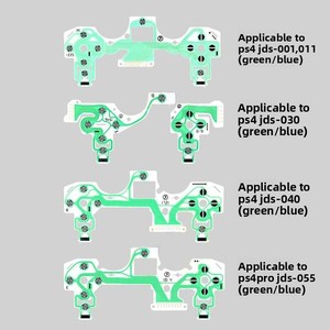 Filme Condutor para Gamepad PS5 PS4 <span class=keywords><strong>PS3</strong></span> PS2, Cabo <span class=keywords><strong>Flex</strong></span>ível de Circuito para Botões do Controle Joystick - Product Image 3