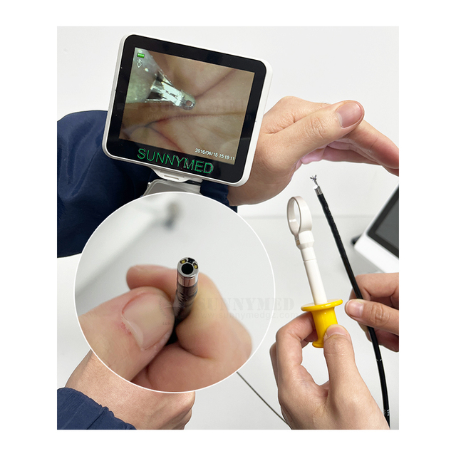 SY-P029-3 Urology Flexible Endoscopy Camera Potable Video Endoscope Price for Hospital