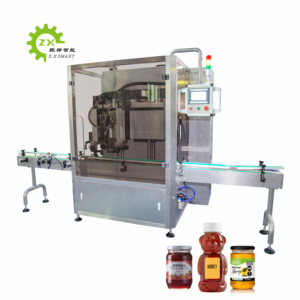 Znsmart tùy chỉnh đầu piston hoàn toàn tự động nhựa chai thủy tinh lỏng Jar nước sốt mật ong Sản phẩm làm đầy và đóng nắp dòng máy - Product Image 2