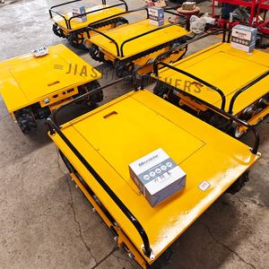 Transporteur à plateau compact agricole chinois de 500 kg télécommandé à chenilles en caoutchouc avec démarrage électrique - Product Image 3