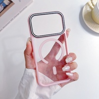 Coque de téléphone magnétique de luxe antichute et antichoc C0367 pour iPhone 18 Pro 17 Air 16 15 14 Plus 13 12 11 Pro Max