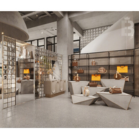 Présentoir de magasin de sacs à main Design d'aménagement intérieur Présentoir de sac à main léger pour la décoration de magasin de détail Design gratuit