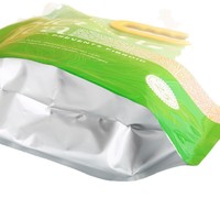 Sac à bec verseur réutilisable personnalisé de 5 L, sac portable de grande capacité pour l'emballage de liquides, sacs en plastique pour eau minérale avec poignée