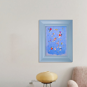 Tableau mural en toile imprimé haute définition style shabby chic <span class=keywords><strong>rustique</strong></span> avec cadre en bois artisanal (options multi-tailles, finition peinte) - Product Image 4