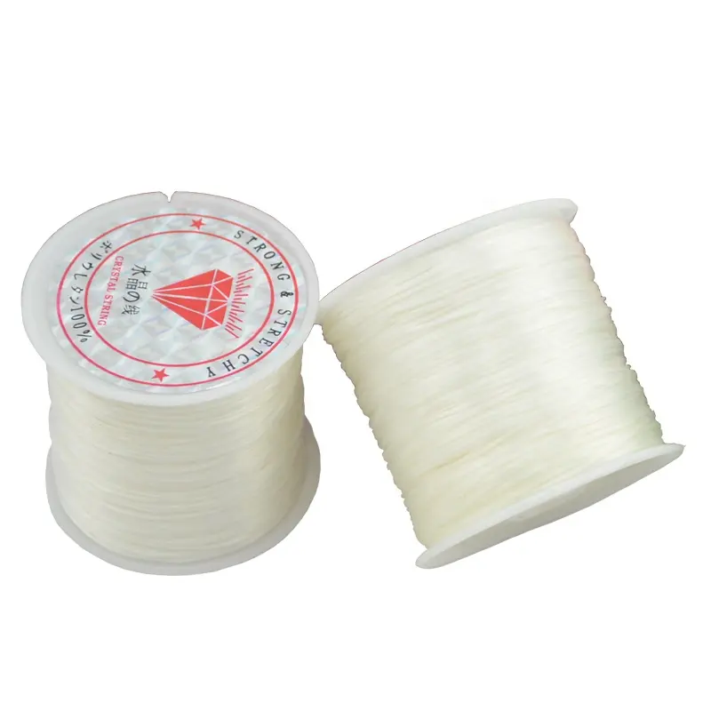 Jewelry Bungee Cord Elastic Plastic Bead Thread Hair Extension Threads