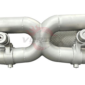 Échappement à soupapes Vortex Premium en acier inoxydable SS304 pour Audi R8 V10 5.2L 2023, montage direct, type Catback - Product Image 5