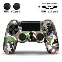 Coque de protection personnalisée tendance pour manette de jeu, protection de remplacement, coque en silicone souple au toucher pour manette PS4 Slim