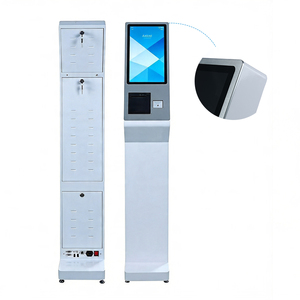 Kiosque de libre-service sur pied avec base anti-chute stable, écran tactile pour la commande et le paiement en restaurant - Product Image 1