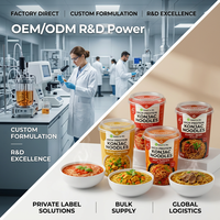 Wholesale High Protein Konjac Instant Noodles Tomato Favor Vegan Healthy Food Supplier