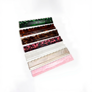 Support de Mahjong en Acrylique Transparent Rose et Bleu Effet Écaille de Tortue, Pliable, Portable et Durable, pour 4 Joueurs - Product Image 2