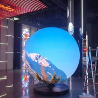 Сферический LED-экран 8K HD P1.8 P2.5 GOB с бесшовным соединением, обзор 360°, для корпоративных выставок и демонстрации изображений