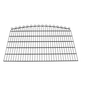 Panel 2D kawat ganda lasan pagar kawat besi 656/868 pagar jala