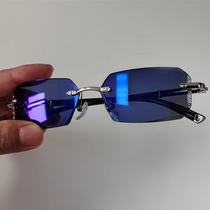 <span class=keywords><strong>2025</strong></span>ファッショナブルなアンチブルーライトリムレスメガネフレーム、超軽量TR90素材、卸売可能 - Product Image 4