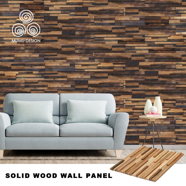 MUMU DESIGN Wall Tiles Designs - Wood Mosaic Parquet