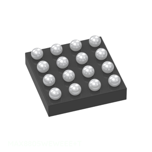 Componentes Electrónicos MAX8805WEWEEE+T, Suministros de 16 WFBGA, WLBGA, Gestión de Energía (PMIC), Circuito Integrado Original REG CONV WCDMA 1OUT 16WLP - Product Image 1