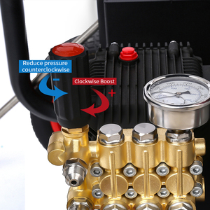 Nouvelle conception Nettoyeur haute pression à essence 15 CV avec réservoir d'eau 300 L et enrouleur de tuyau, pour nettoyage à froid, 300 bars - Product Image 5