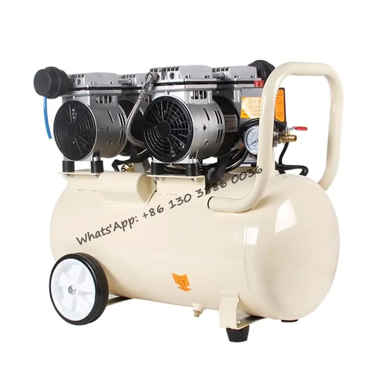 High Quality 550W 600W 750W 800W 980W 1100W 1500W Portable Inflatable Oil-free Silent Small Air Pump Industrial Compressor