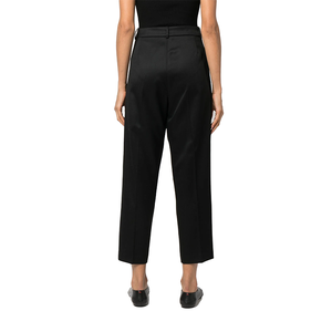 <span class=keywords><strong>Pantalon</strong></span> plissé en <span class=keywords><strong>pure</strong></span> <span class=keywords><strong>laine</strong></span> décontracté taille haute pour femmes avec ceinture décorée de strass <span class=keywords><strong>pantalon</strong></span> de créateur de luxe à la mode - Product Image 6