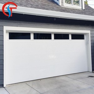 Rodillo de elevación estándar seccional automático residencial con aislamiento de PU de acero, persiana enrollable para puerta de garaje para Villa - Product Image 2