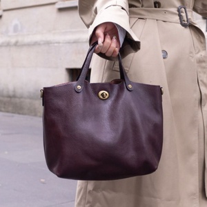 Sac bandoulière en cuir véritable vintage pour femme, en cuir de vachette pleine fleur tanné végétal, modèle 2026, vente chaude, ODM&OEM - Product Image 3