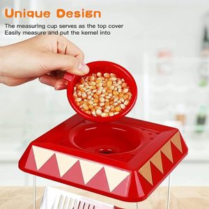 Máquina de Palomitas de Maíz Eléctrica Mini de 1200W 220V, Estilo Vintage, para Hacer Palomitas en Casa, Regalo Navideño, Juguete para Fiestas, Máquina de Palomitas para Niños - Product Image 6