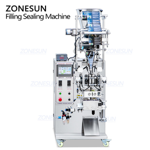 آلة ZONESUN ZS-FS250KQ الأوتوماتيكية بالكامل لقياس وتعبئة وختم الأكياس العمودية للحبيبات - Product Image 2