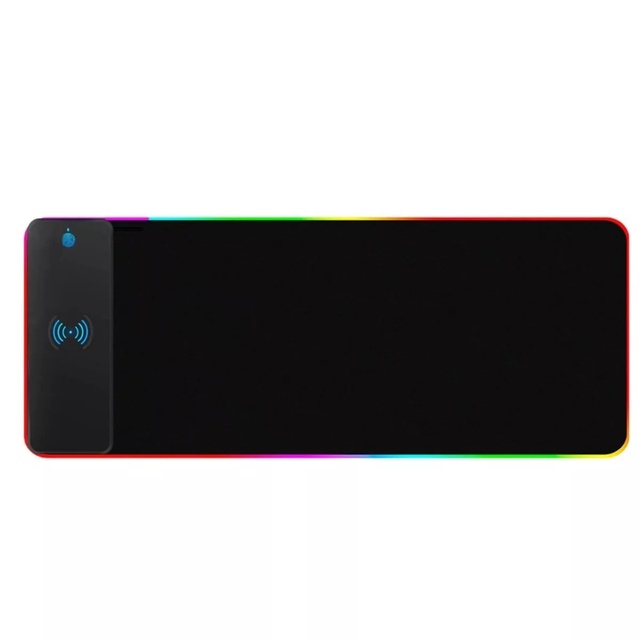 Hot Sales RGB with Charging Desk Mat Large Size Gaming Mouse Pad with Wireless Charging