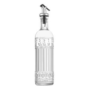 500ml Engraved Glass Oil Dispenser Bottle With Scale for Cooking Vinegar Seasoning Storage Freshness-Preserving Food Container - Product Image 4