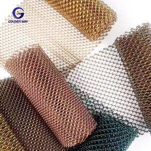 Kim loại màu đồng vàng kết thúc trang trí lưới cho các tính năng chiếu sáng và biển báo thương hiệu thép không gỉ trang trí lưới - Product Image 5