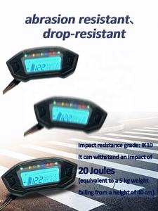Compteur de vitesse numérique LCD à lecture claire et tachymètre pour moto Honda <span class=keywords><strong>CBR</strong></span> 500R 500 R CBR500R avec cluster - Product Image 3