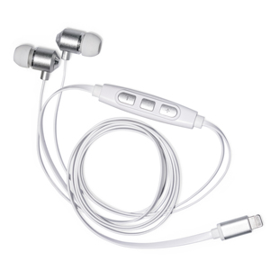 Écouteurs filaires Dairle certifiés MFi, semi intra-auriculaires avec micro intégré, contrôle du volume, stéréo HiFi - Product Image 4