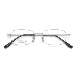 Montura de Gafas de Titanio Rectangular Unisex, Ligera, de Titanio Puro, Montura Completa 6162, Origen Danyang - Product Image 2